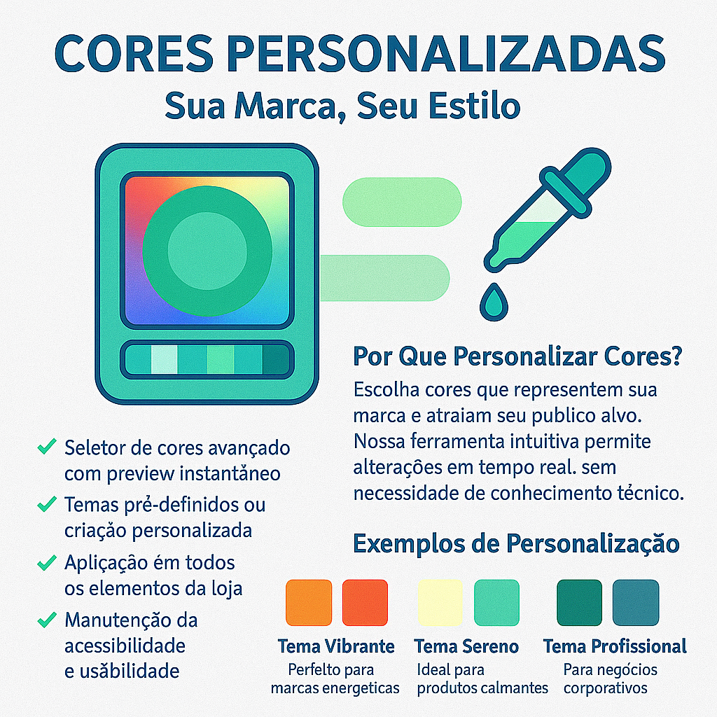 Cores Personalizadas